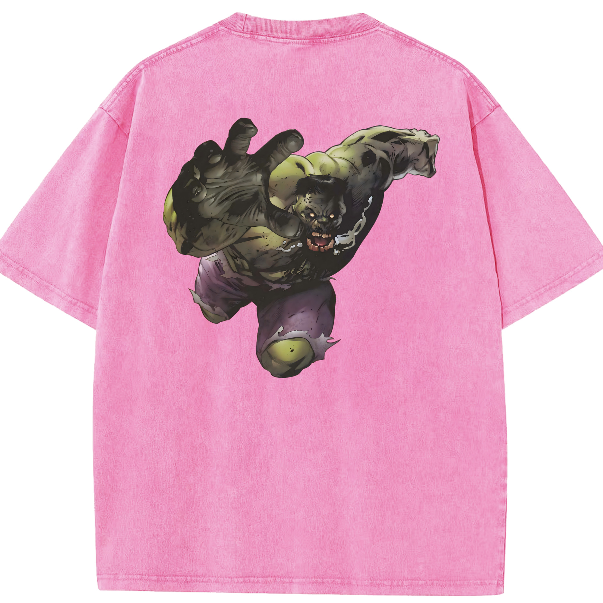 （画像用） アベンジャーズ The Avengers 綿100% ヴィンテージ風 半袖Tシャツ（背面プリント）